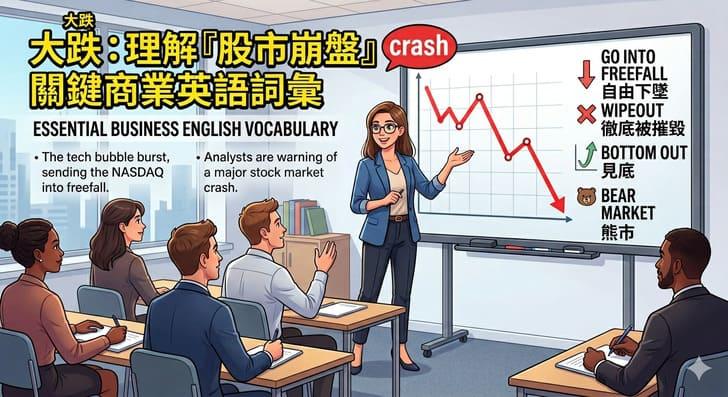 股市崩盤的美語說法