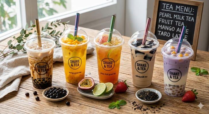手搖飲料的英文怎麼說