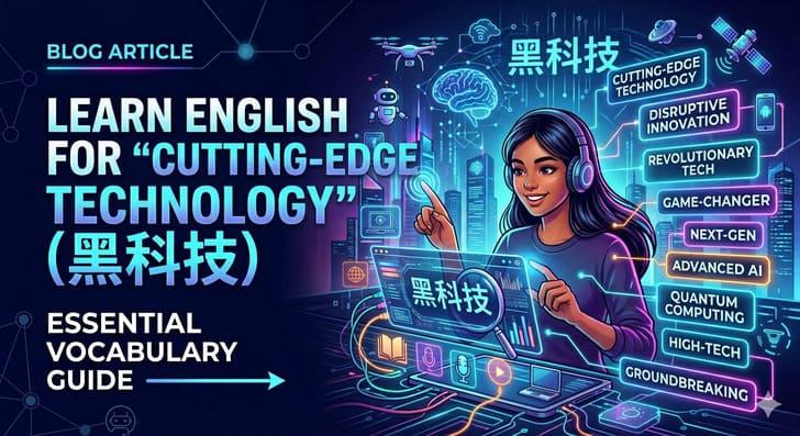 黑科技的英文說法
