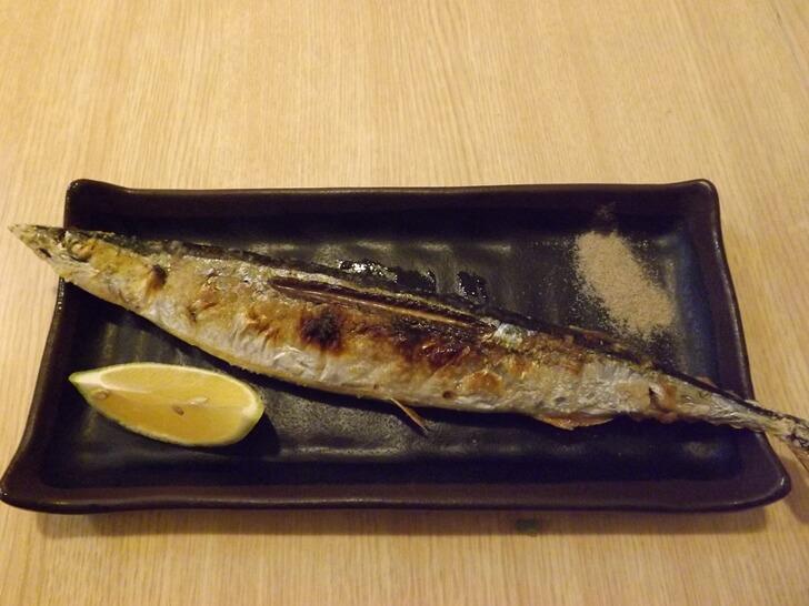 烤秋刀魚英文